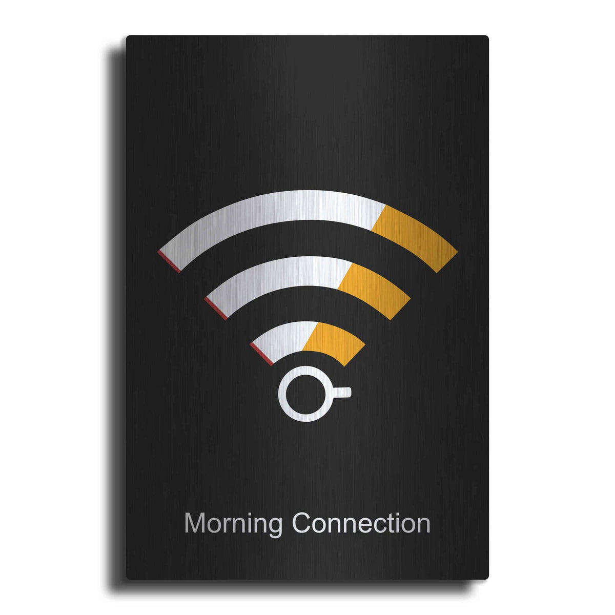 'Morning Connection' by Cesare Bellassai – Metal Wall Art