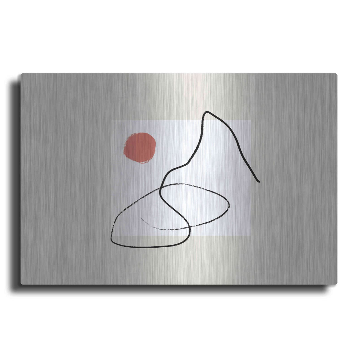 'Nordic Landscape' by Cesare Bellassai – Metal Wall Art