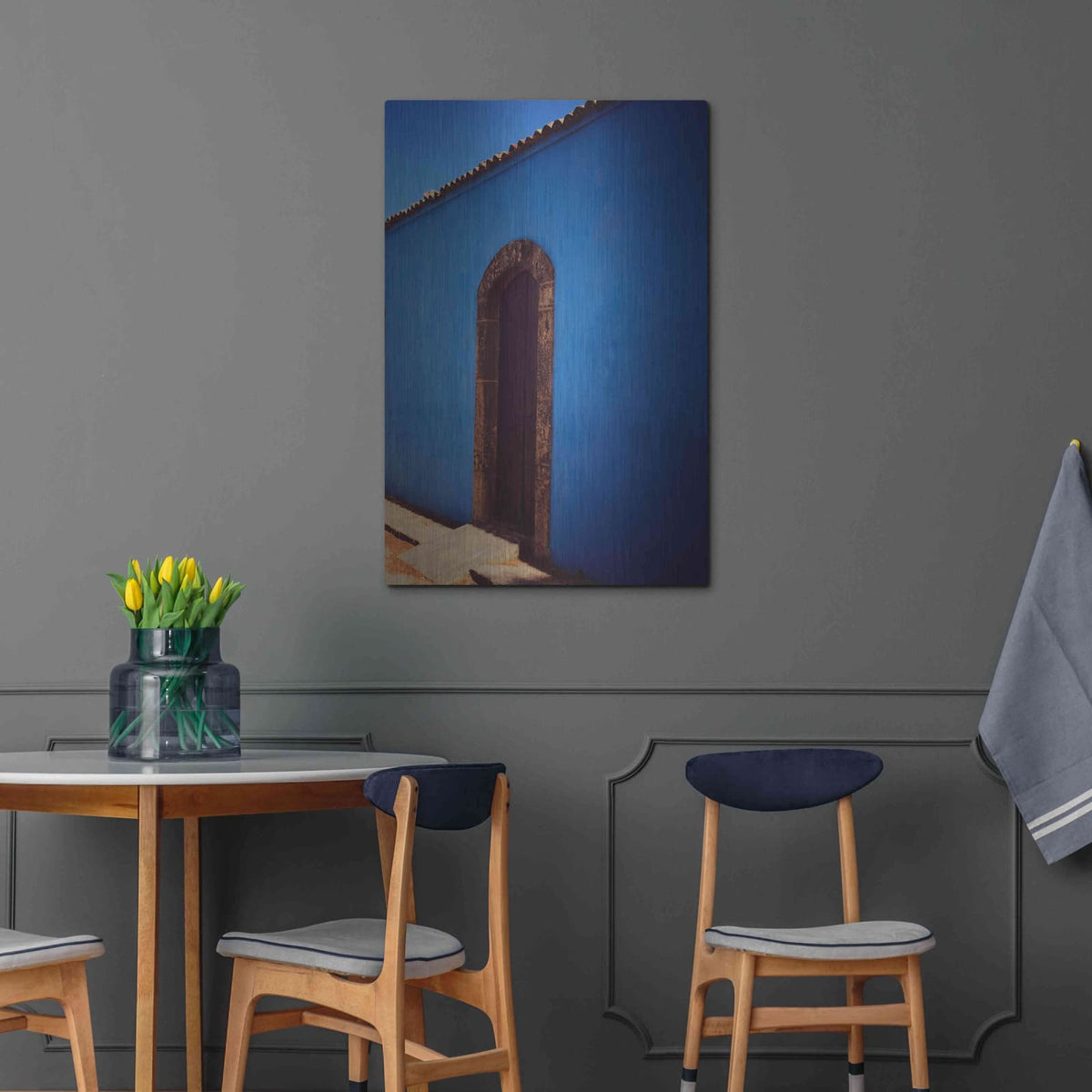 'Sky House' by Cesare Bellassai – Metal Wall Art, 24x36 room view