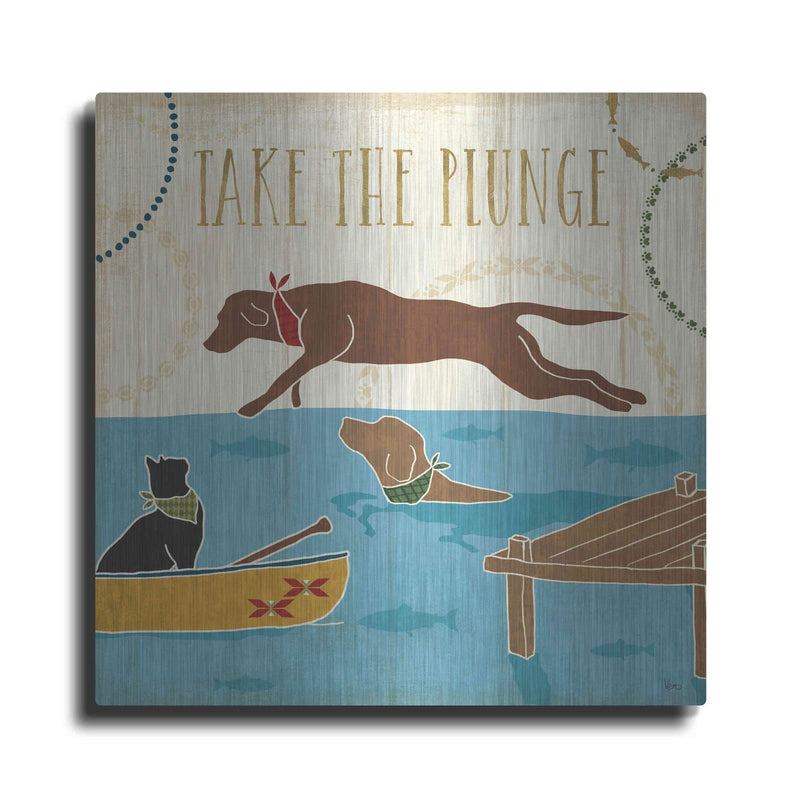 'Lake Pals VI' by Veronique Charron – Metal Wall Art