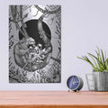 'Otter' by Avery Multer – Metal Wall Art, 12x16 room view