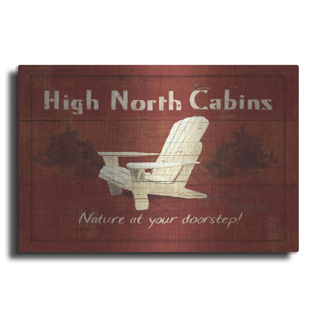 'Lodge Signs II' by James Wiens – Metal Wall Art