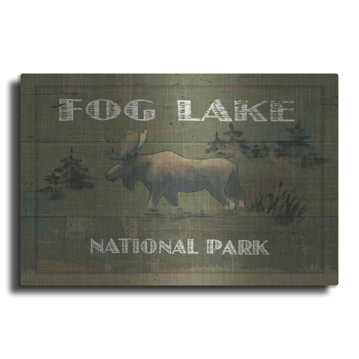 'Lodge Signs VI' by James Wiens – Metal Wall Art