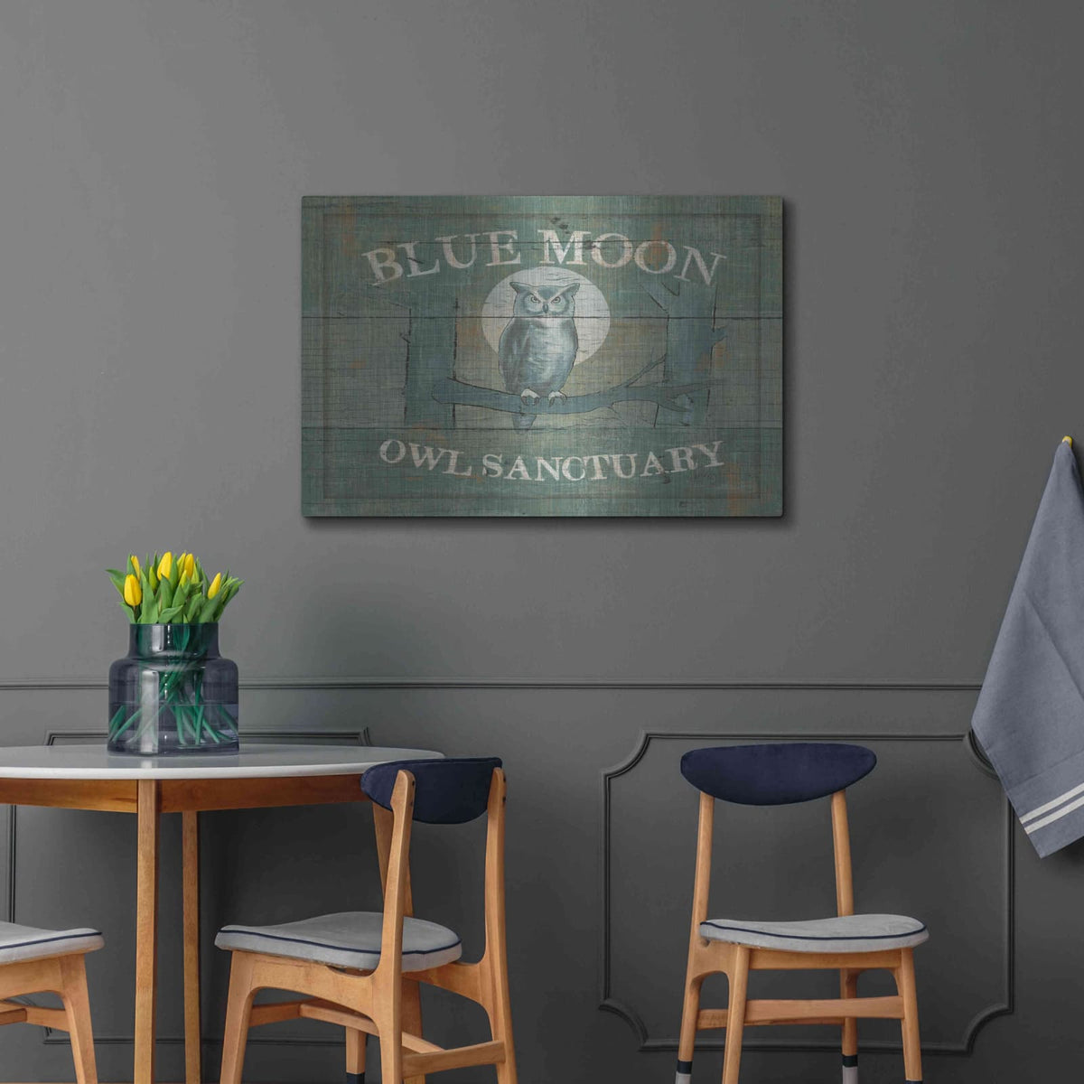 'Lodge Signs VII' by James Wiens – Metal Wall Art, 36x24 room view