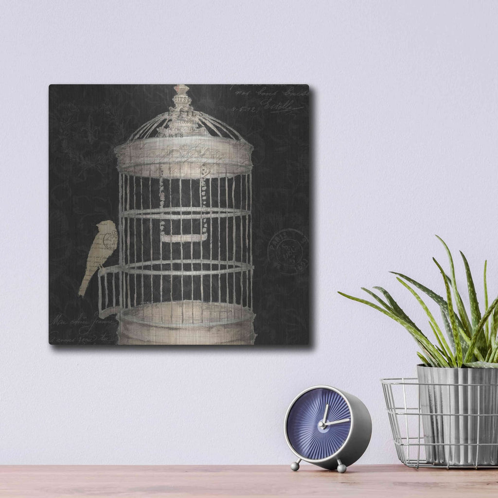 'Via Paris II' by James Wiens – Metal Wall Art, 12x12 room view