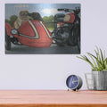 'Born to Be Wild Crop' by James Wiens – Metal Wall Art, 16x12 room view
