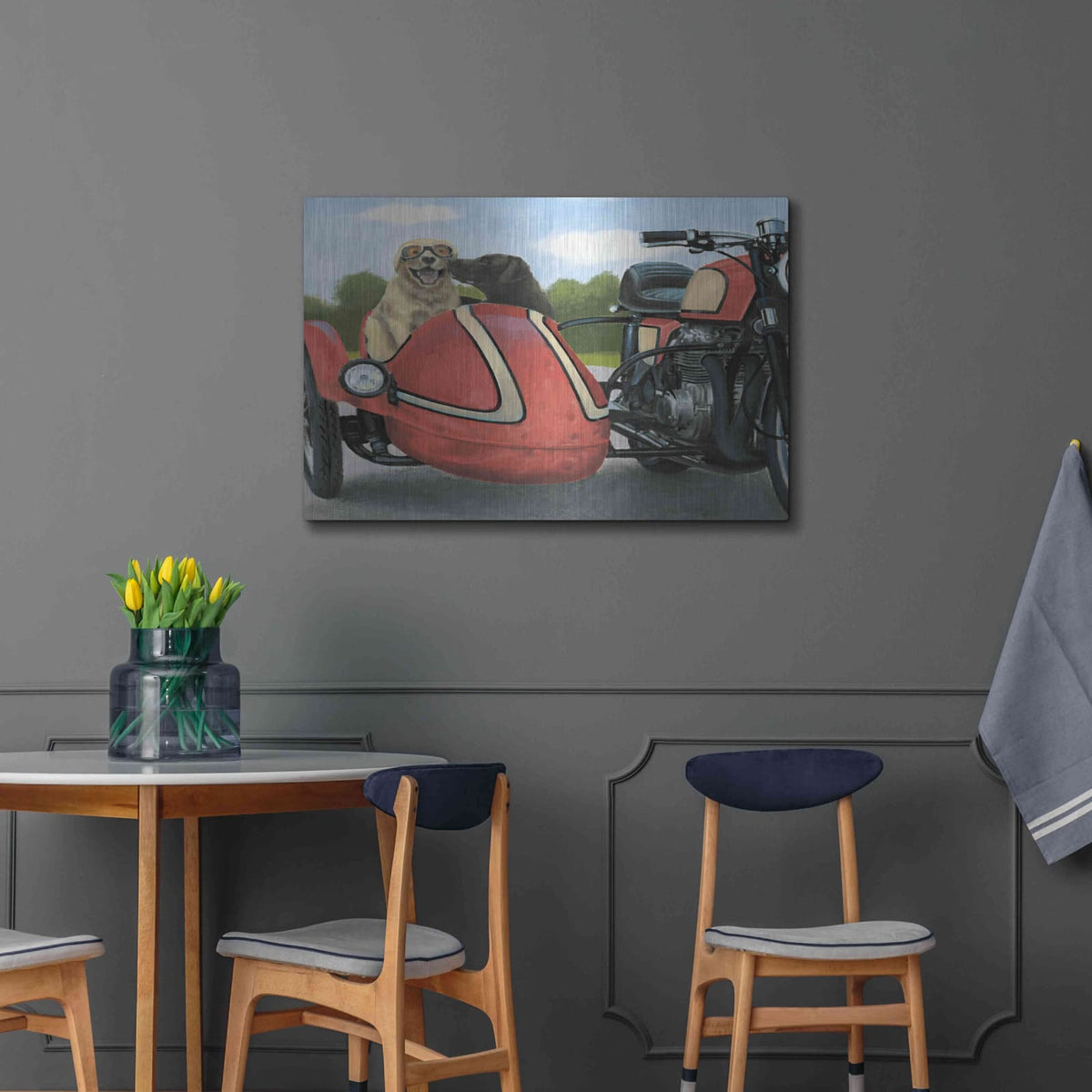 'Born to Be Wild Crop' by James Wiens – Metal Wall Art, 36x24 room view