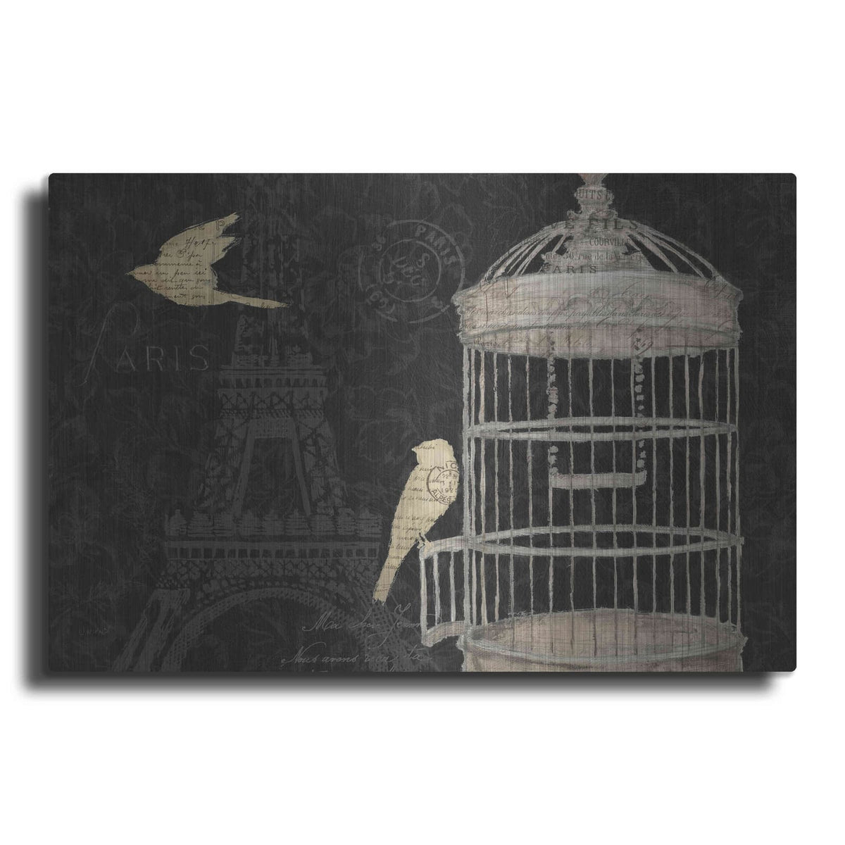 'Via Paris I' by James Wiens – Metal Wall Art