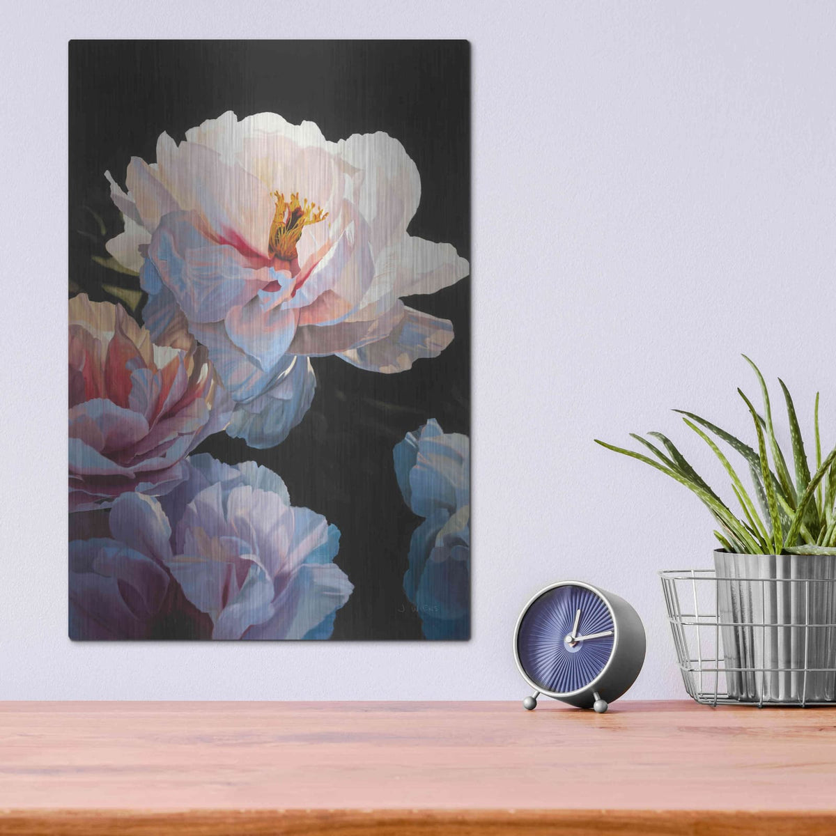 'Morning Glow II' by James Wiens – Metal Wall Art, 12x16 room view