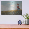 'Seaside View I' by James Wiens – Metal Wall Art, 16x12 room view
