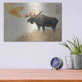 'Northern Wild Moose' by James Wiens – Metal Wall Art, 16x12 room view