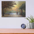 'Golden Autumn Stroll' by James Wiens – Metal Wall Art, 16x12 room view