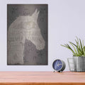 'Equine II' by James Wiens – Metal Wall Art, 12x16 room view