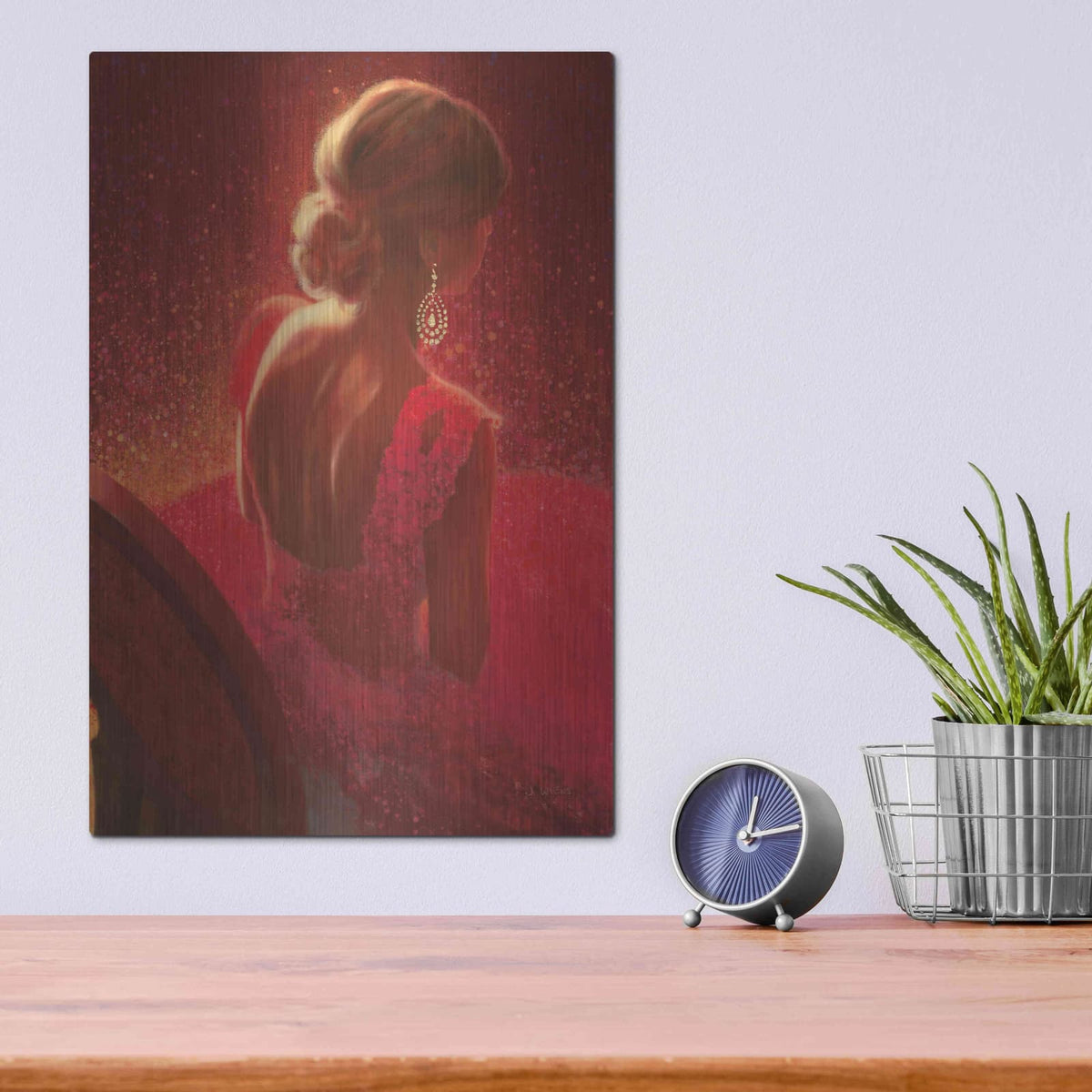 'Before the Opera' by James Wiens – Metal Wall Art, 12x16 room view