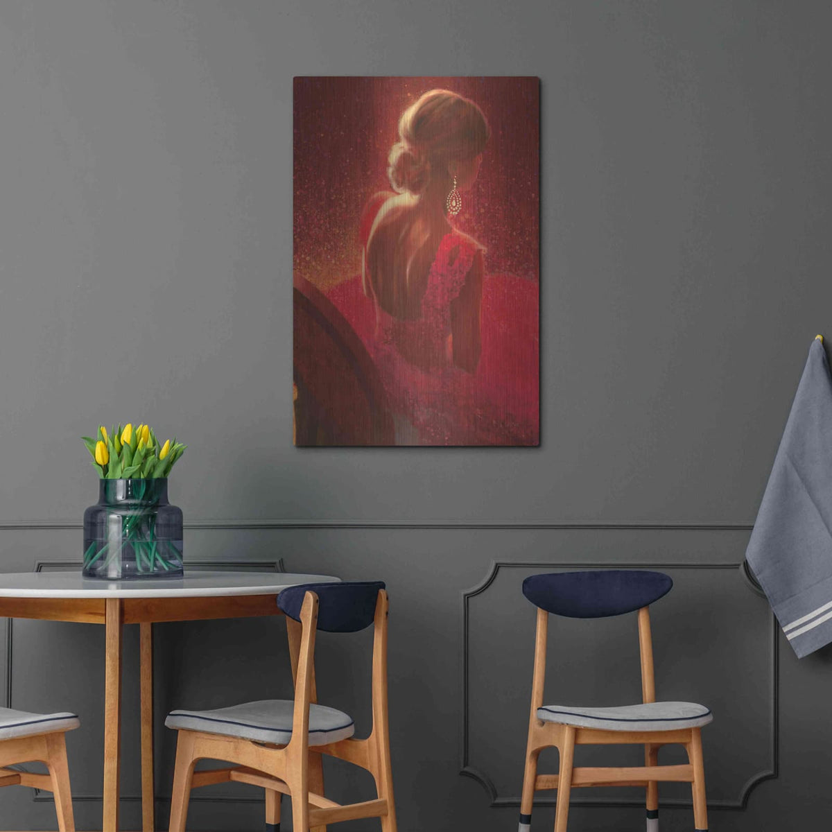 'Before the Opera' by James Wiens – Metal Wall Art, 24x36 room view