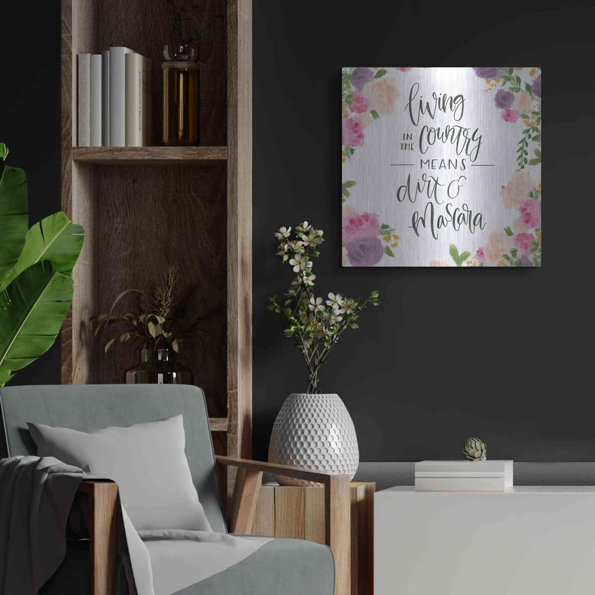 'Beautiful Country V' by James Wiens – Metal Wall Art, 24x24 room view
