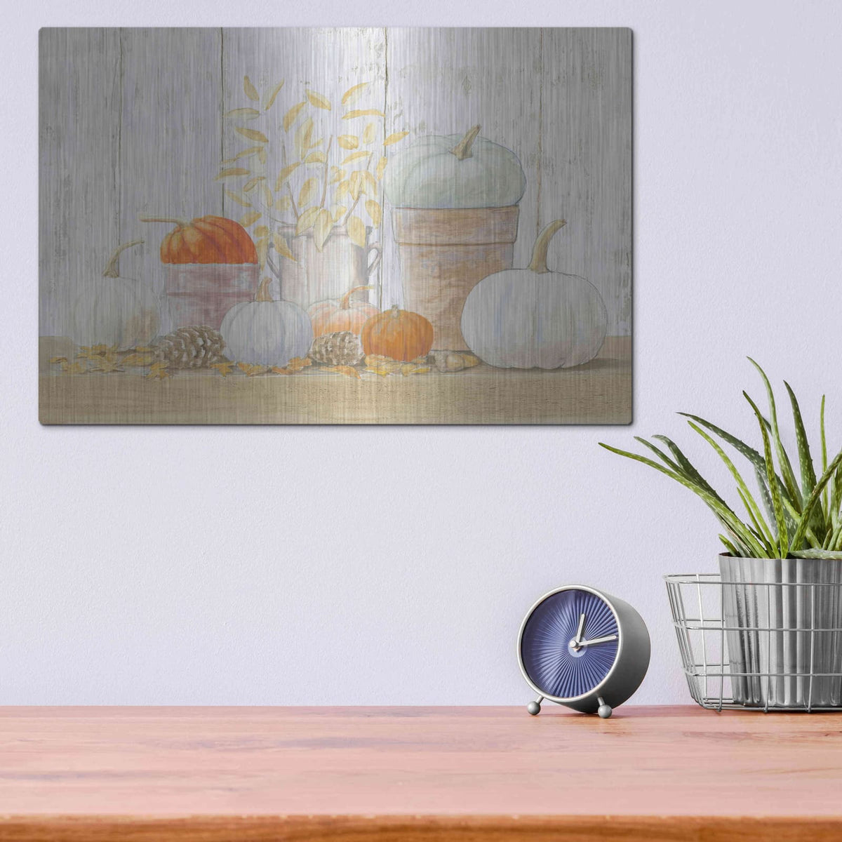 'Beautiful Bounty' by James Wiens – Metal Wall Art, 16x12 room view