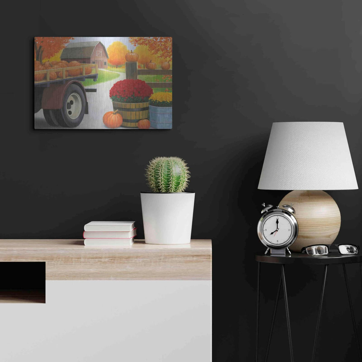 'Autumn Affinity I' by James Wiens – Metal Wall Art, 24x16 room view