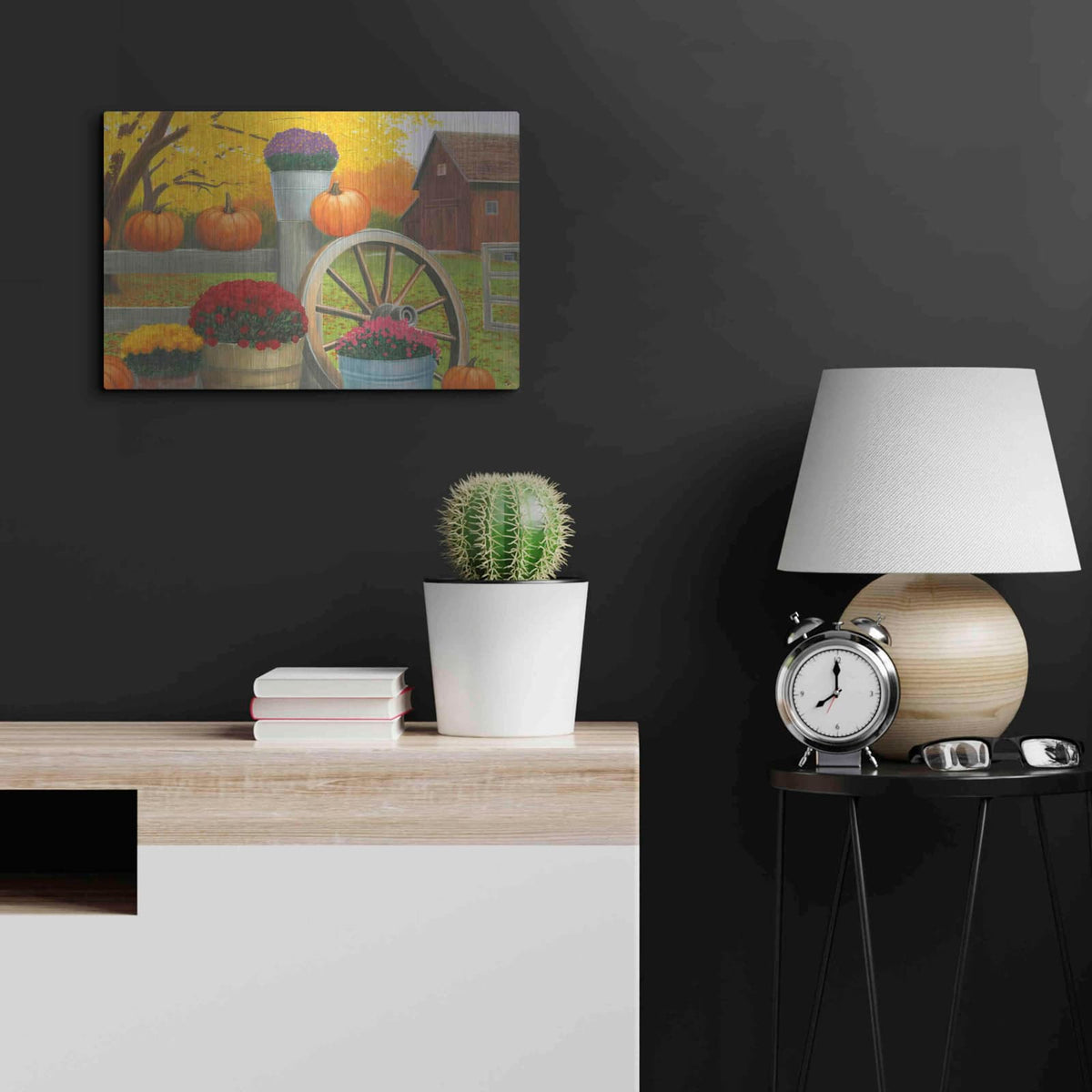 'Autumn Affinity II' by James Wiens – Metal Wall Art, 24x16 room view