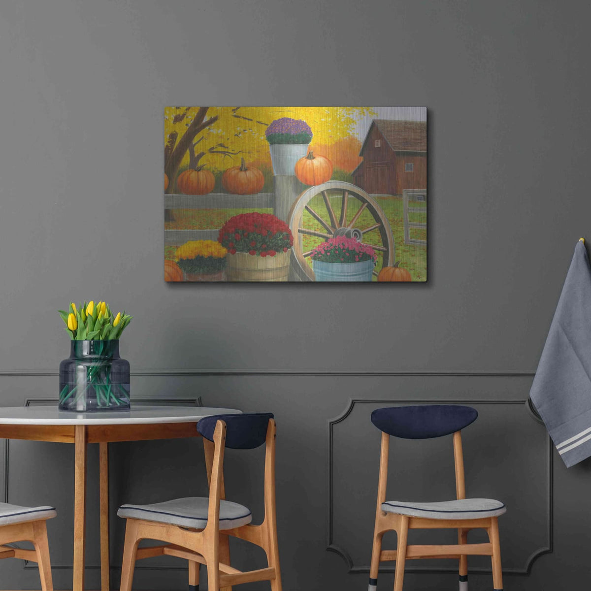 'Autumn Affinity II' by James Wiens – Metal Wall Art, 36x24 room view