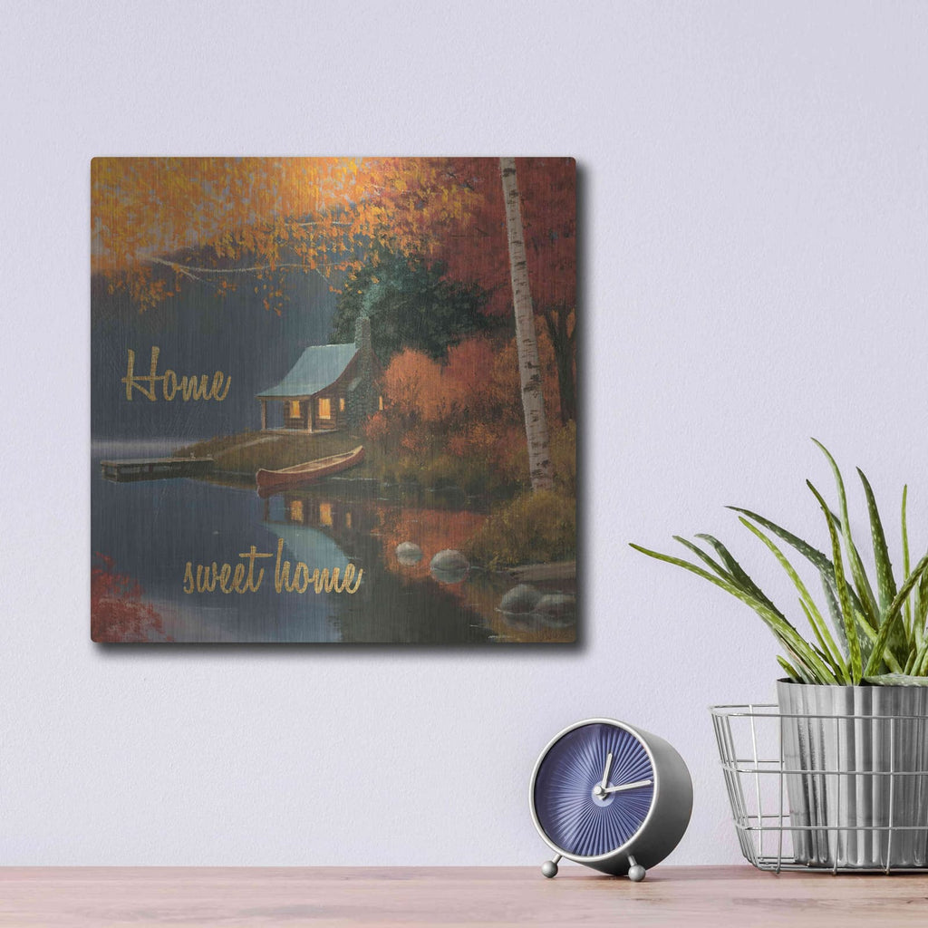 'Quiet Evening II' by James Wiens – Metal Wall Art, 12x12 room view