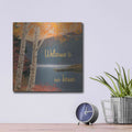 'Quiet Evening III' by James Wiens – Metal Wall Art, 12x12 room view