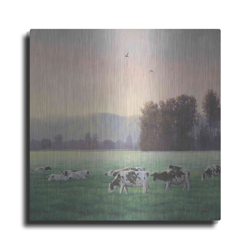 'Farm Life V' by James Wiens – Metal Wall Art