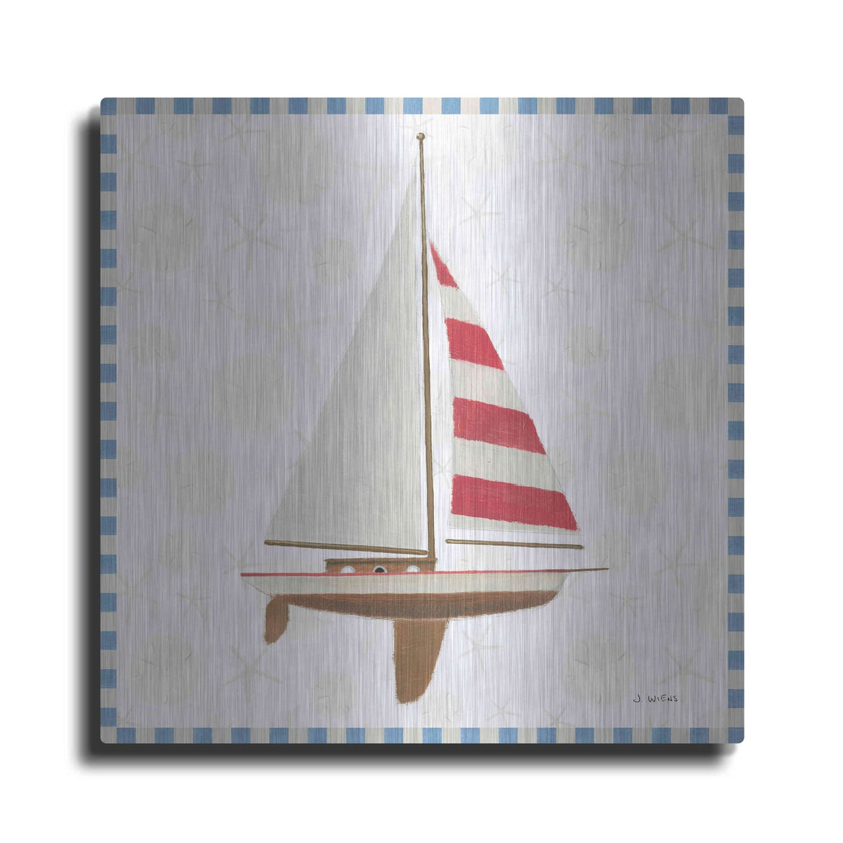 'Beach Days IV' by James Wiens – Metal Wall Art