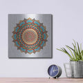 'Mandala Dream' by James Wiens – Metal Wall Art, 12x12 room view