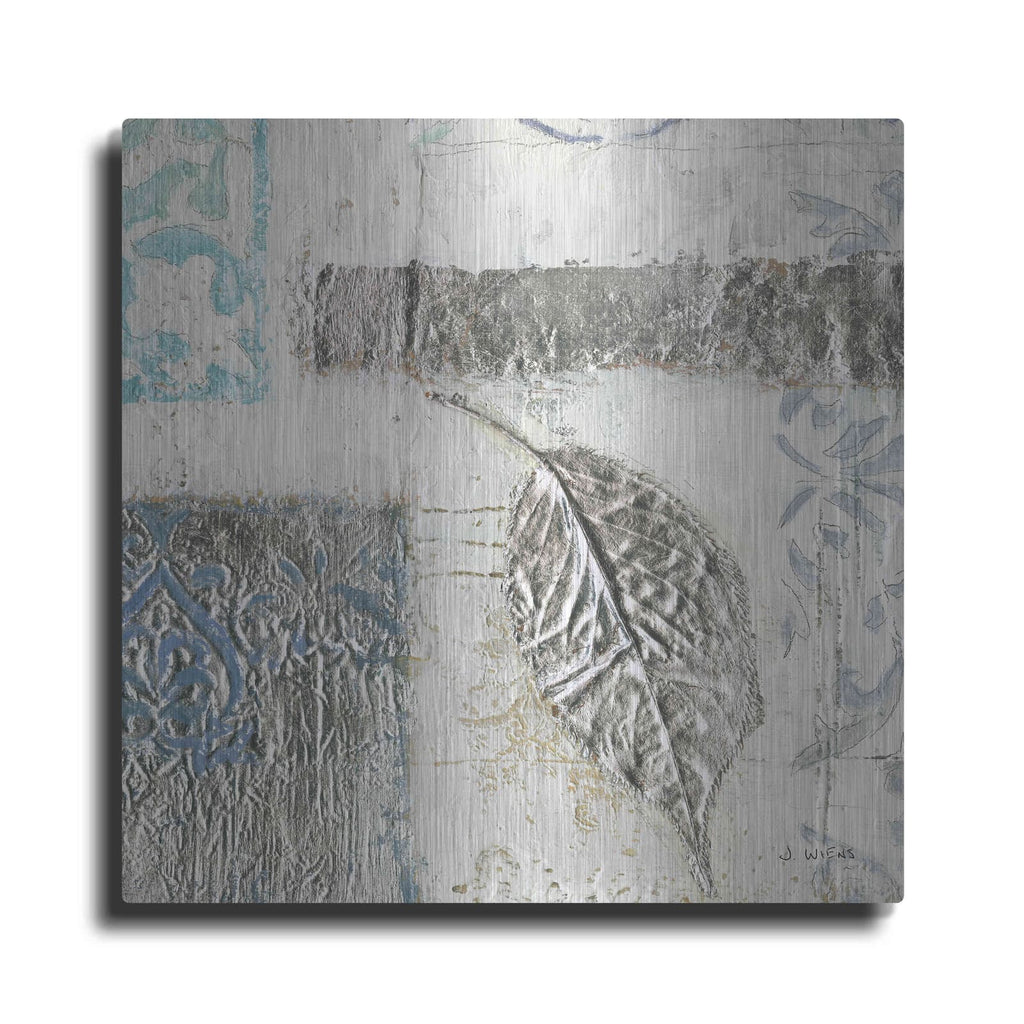 'Gracefully Blue IV' by James Wiens – Metal Wall Art