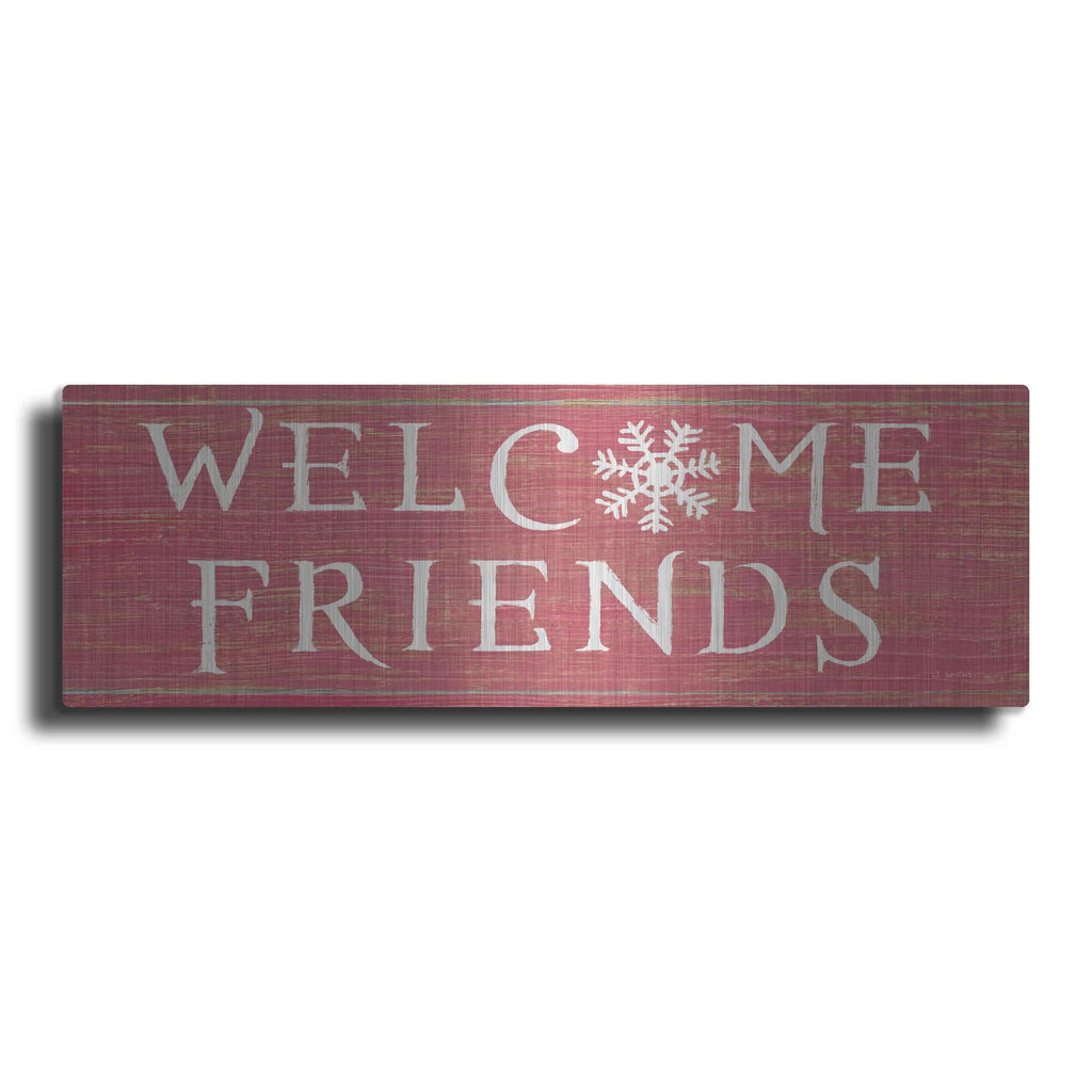 'Christmas Affinity II Red' by James Wiens – Metal Wall Art