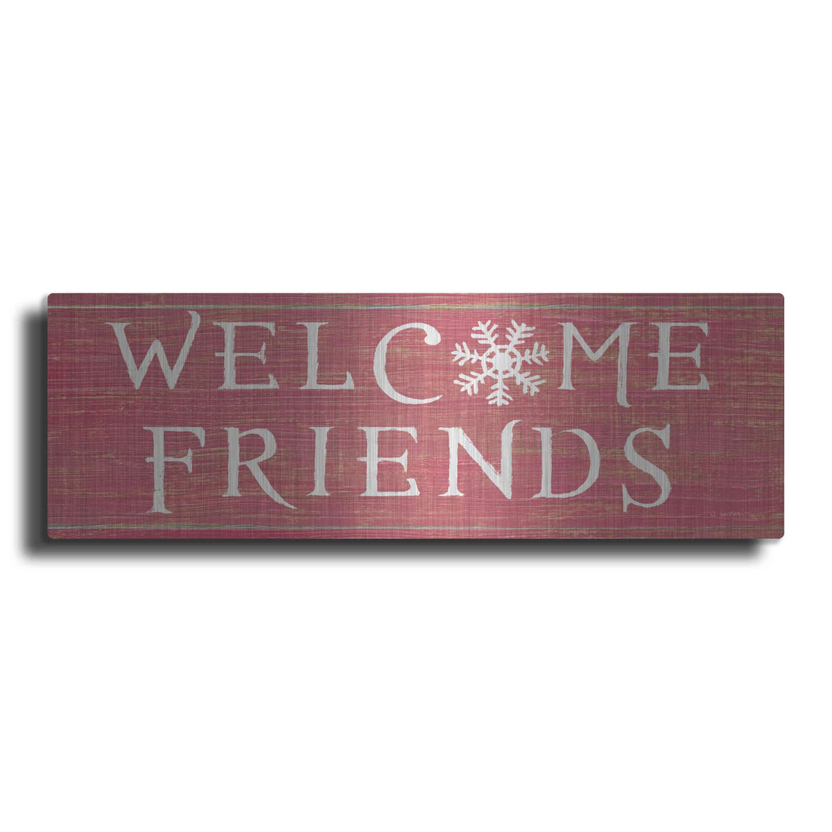 'Christmas Affinity II Red' by James Wiens – Metal Wall Art