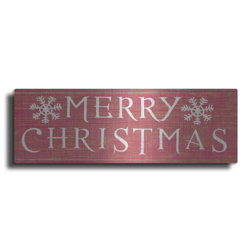 'Christmas Affinity III Red' by James Wiens – Metal Wall Art