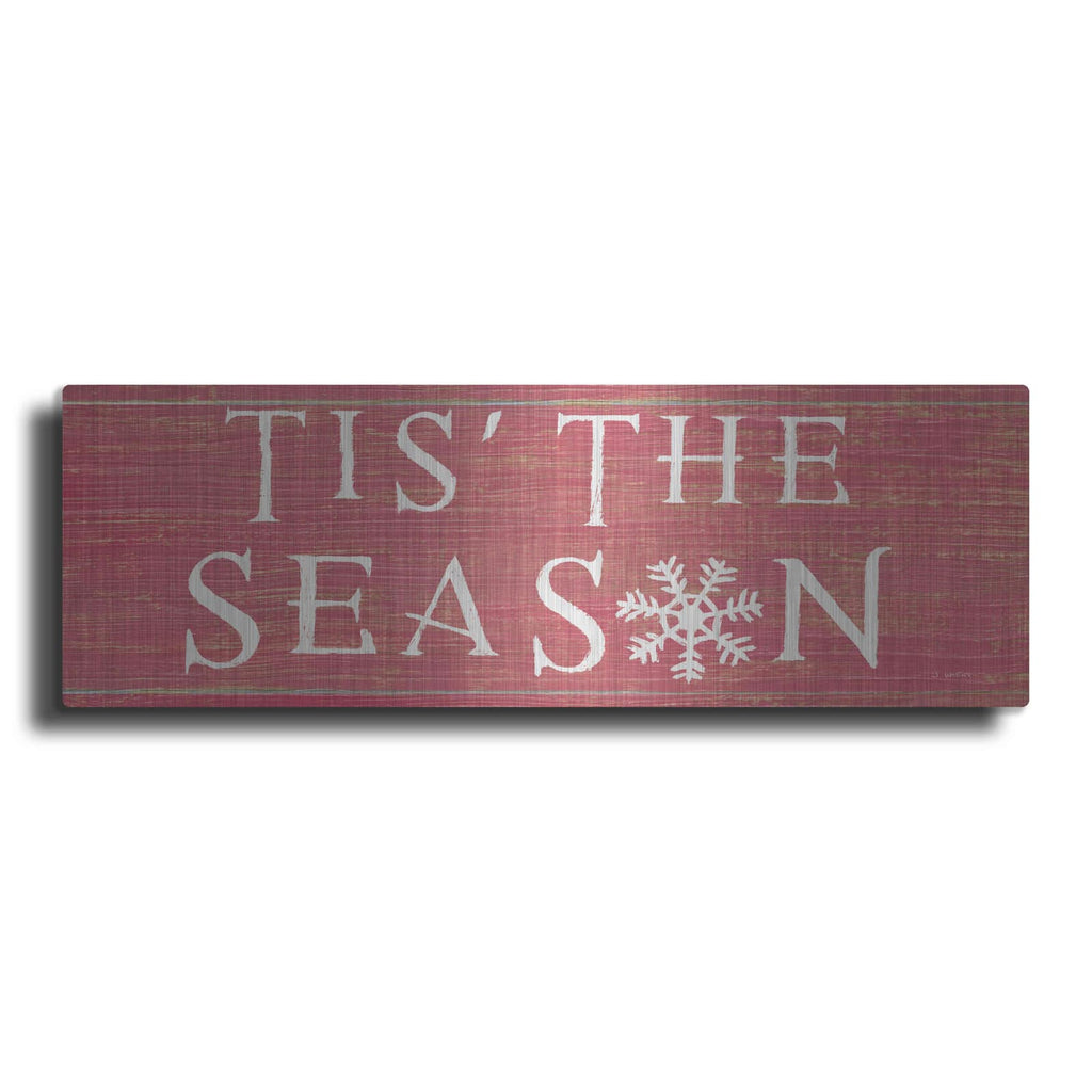 'Christmas Affinity IV Red' by James Wiens – Metal Wall Art