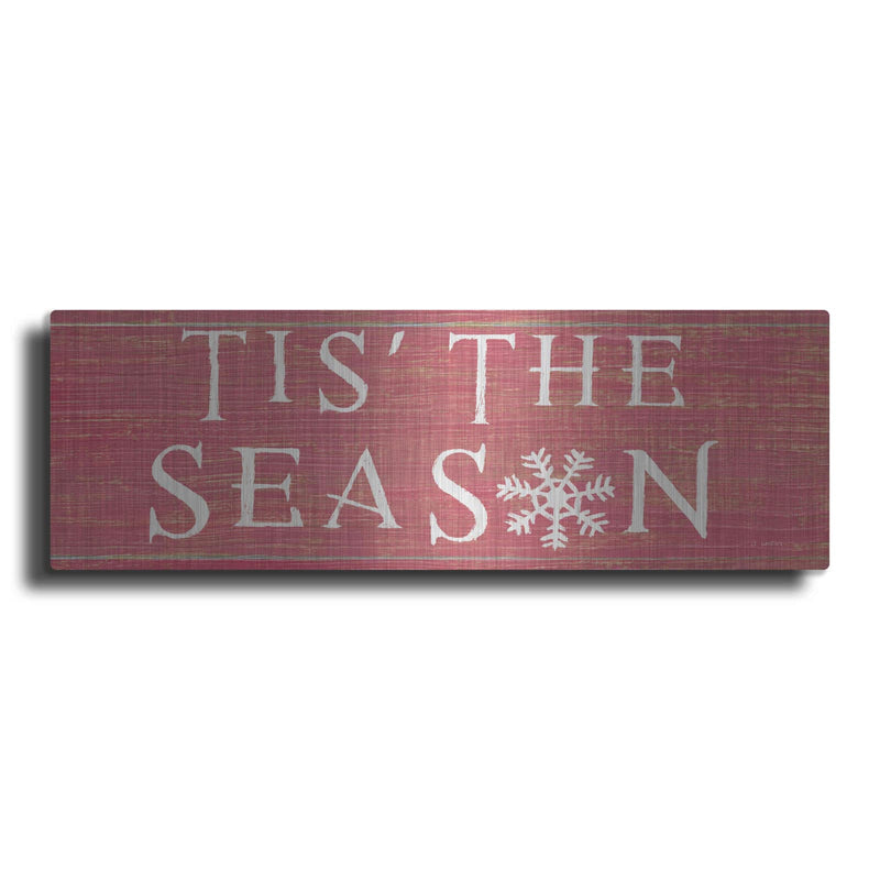 'Christmas Affinity IV Red' by James Wiens – Metal Wall Art