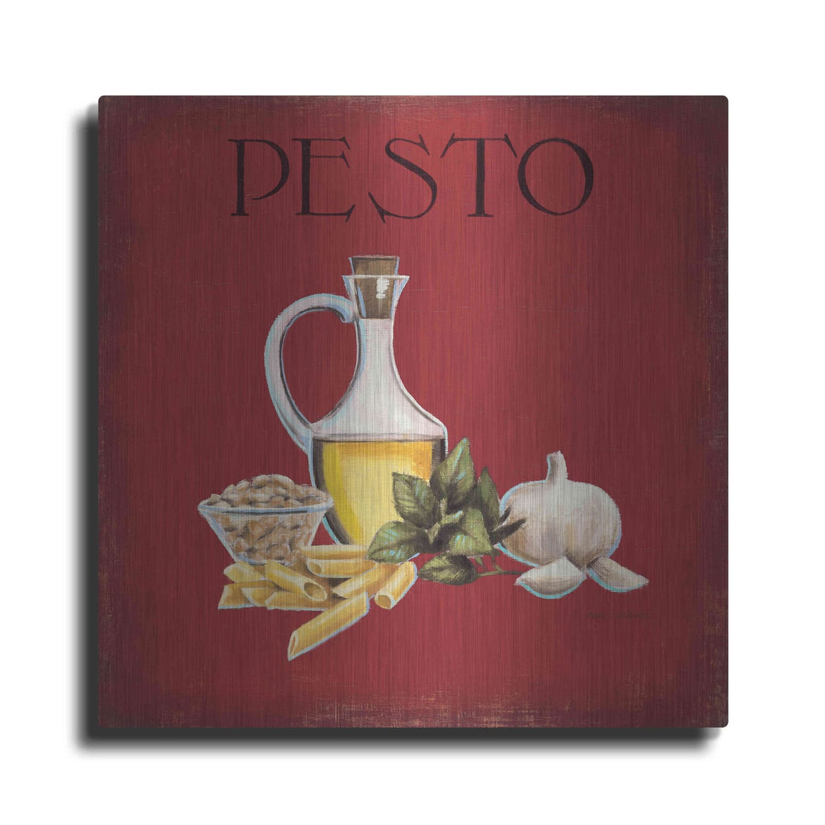 'Italian Cuisine II' by Marco Fabiano – Metal Wall Art