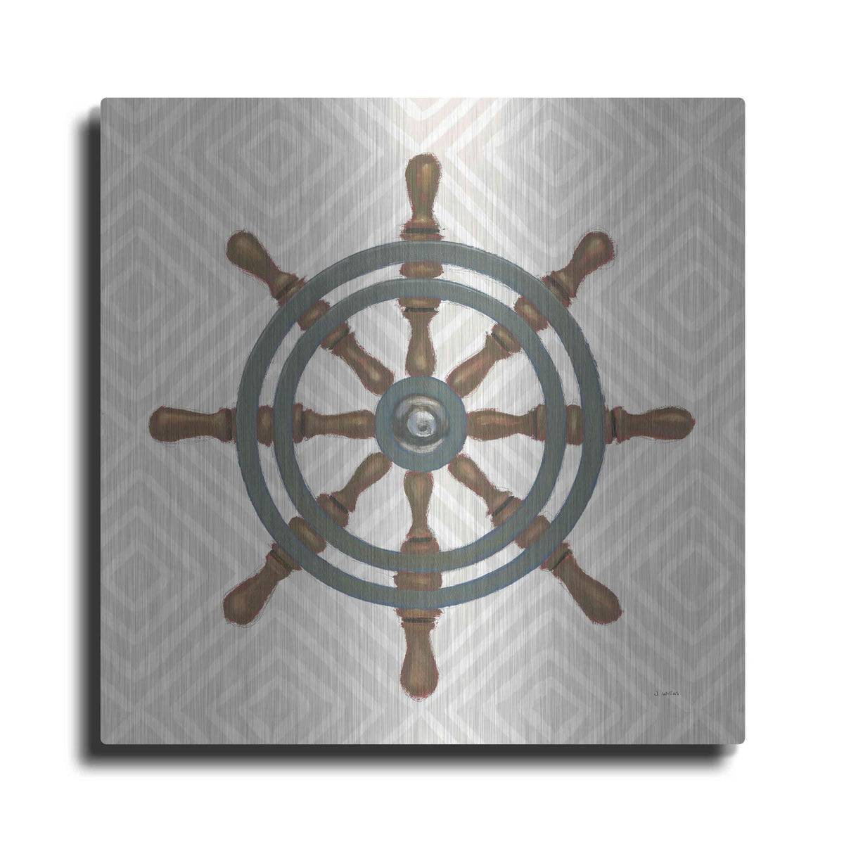 'A Day at Sea IV' by James Wiens – Metal Wall Art
