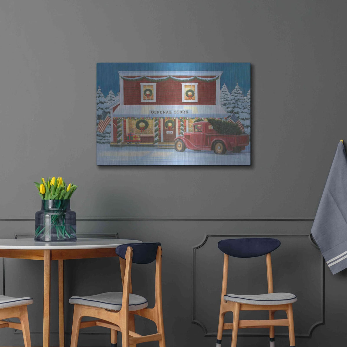 'Holiday Moments I' by James Wiens – Metal Wall Art, 36x24 room view