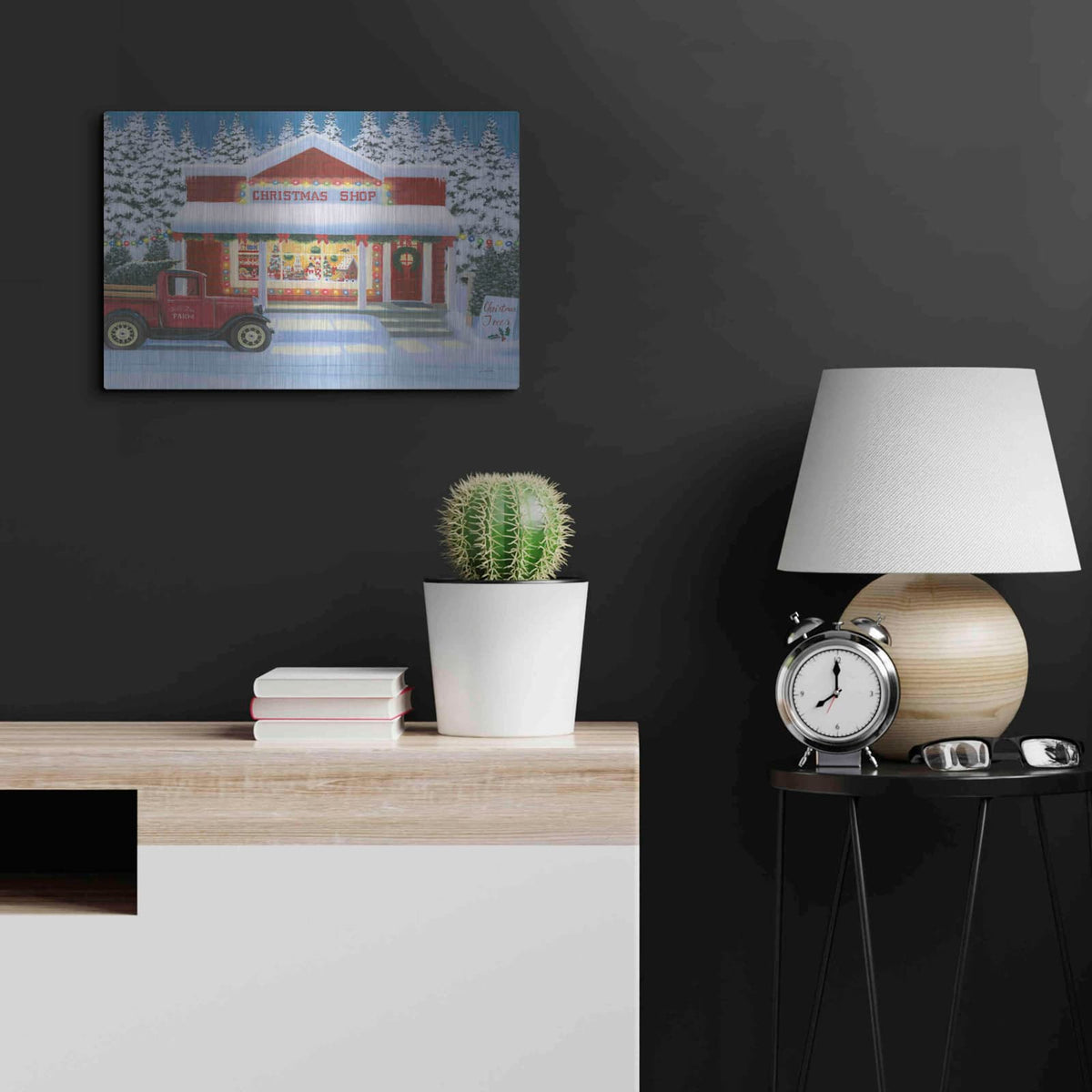 'Holiday Moments II' by James Wiens – Metal Wall Art, 24x16 room view