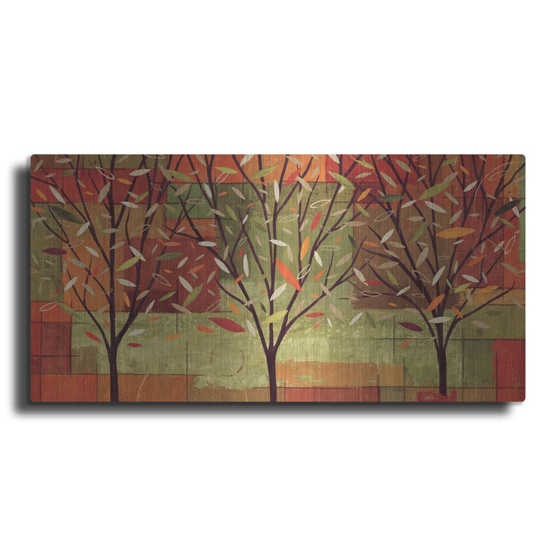 'Watercolor Forest II' by Veronique Charron – Metal Wall Art