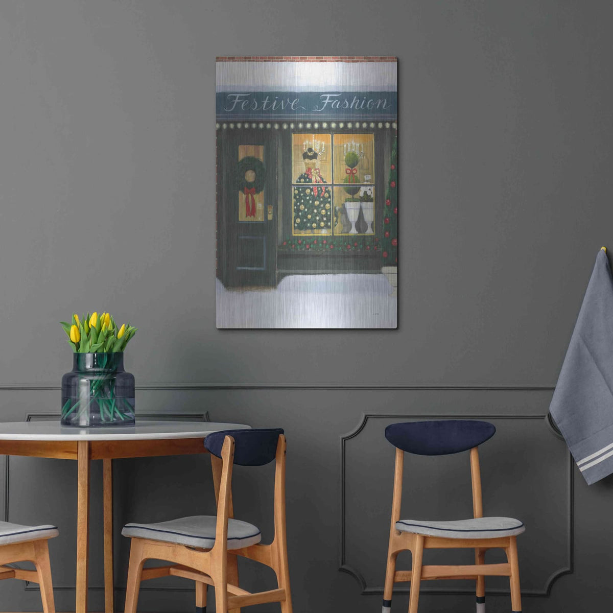 'Holiday Moments VI' by James Wiens – Metal Wall Art, 24x36 room view