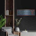 'Holiday Moments X' by James Wiens – Metal Wall Art, 36x12 room view