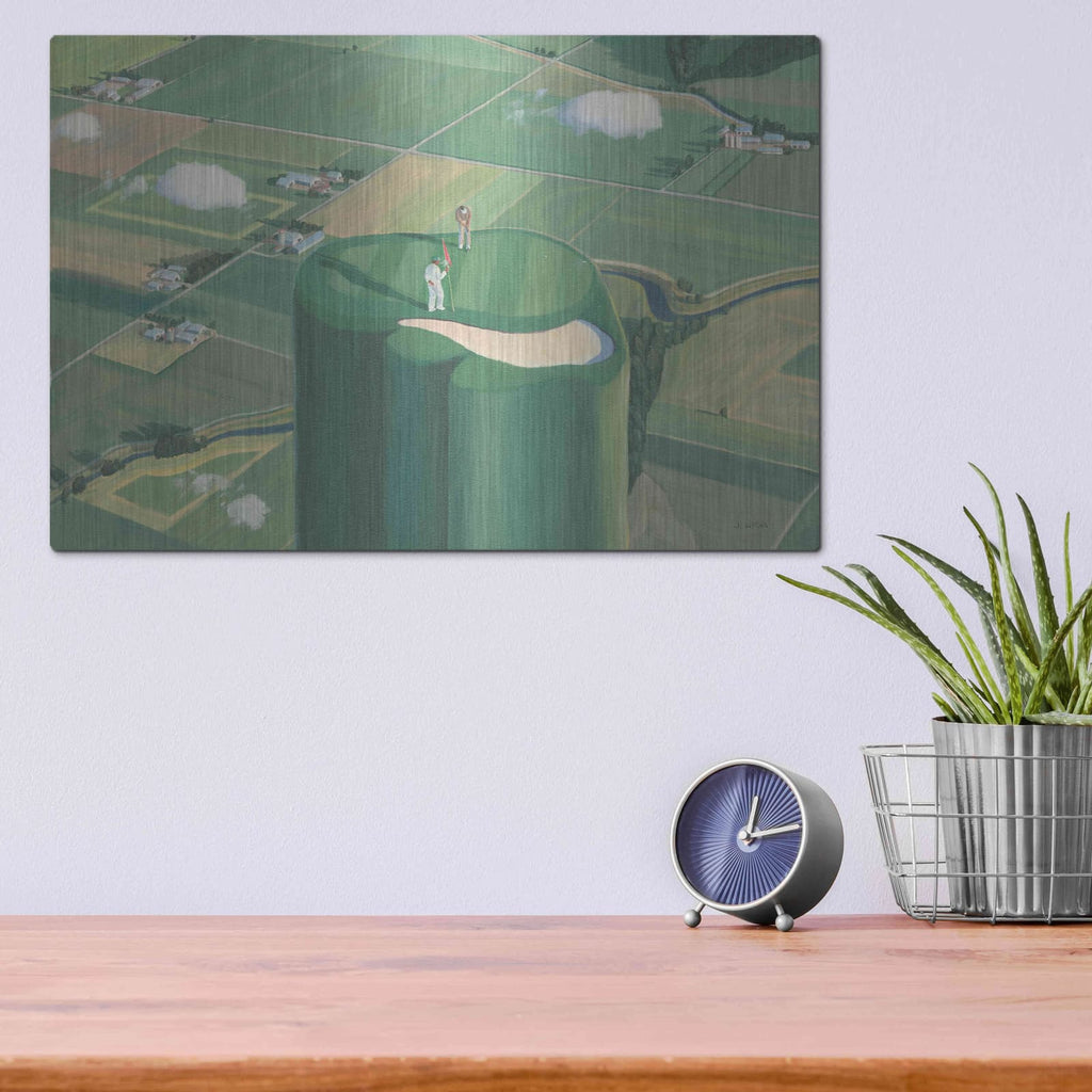 'Tee it Up' by James Wiens – Metal Wall Art, 16x12 room view