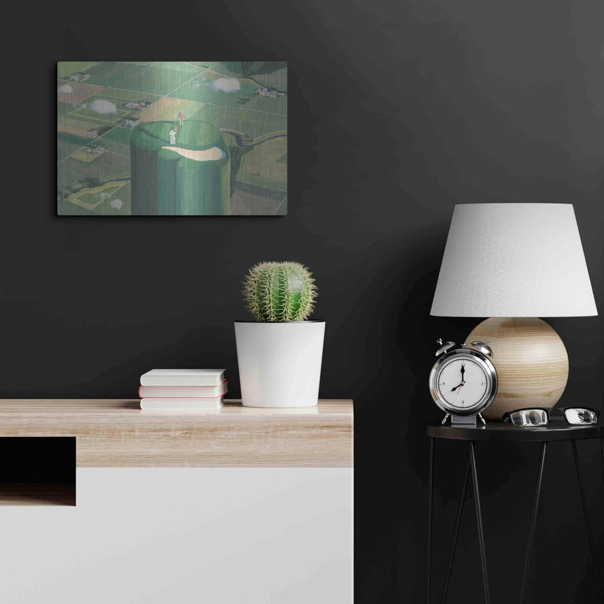 'Tee it Up' by James Wiens – Metal Wall Art, 24x16 room view