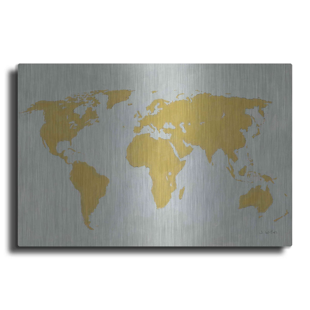 'Golden World' by James Wiens – Metal Wall Art