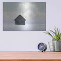 'Lonely Winter Landscape I' by James Wiens – Metal Wall Art, 16x12 room view