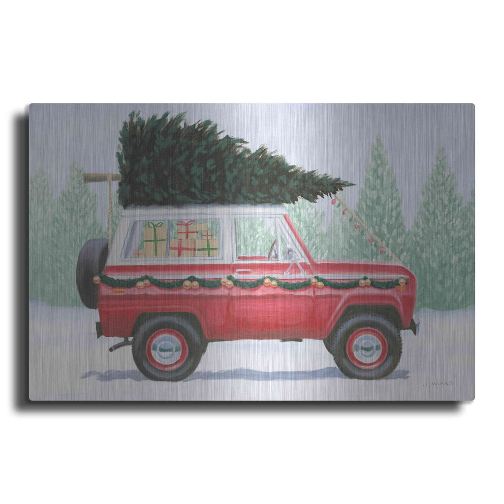 'Christmas Farm III' by James Wiens – Metal Wall Art