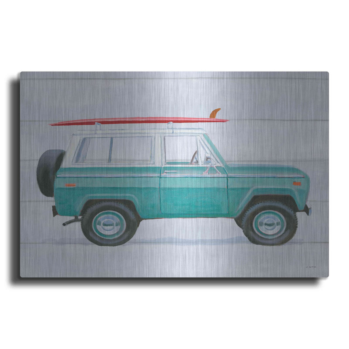 'Beach Ride VII' by James Wiens – Metal Wall Art