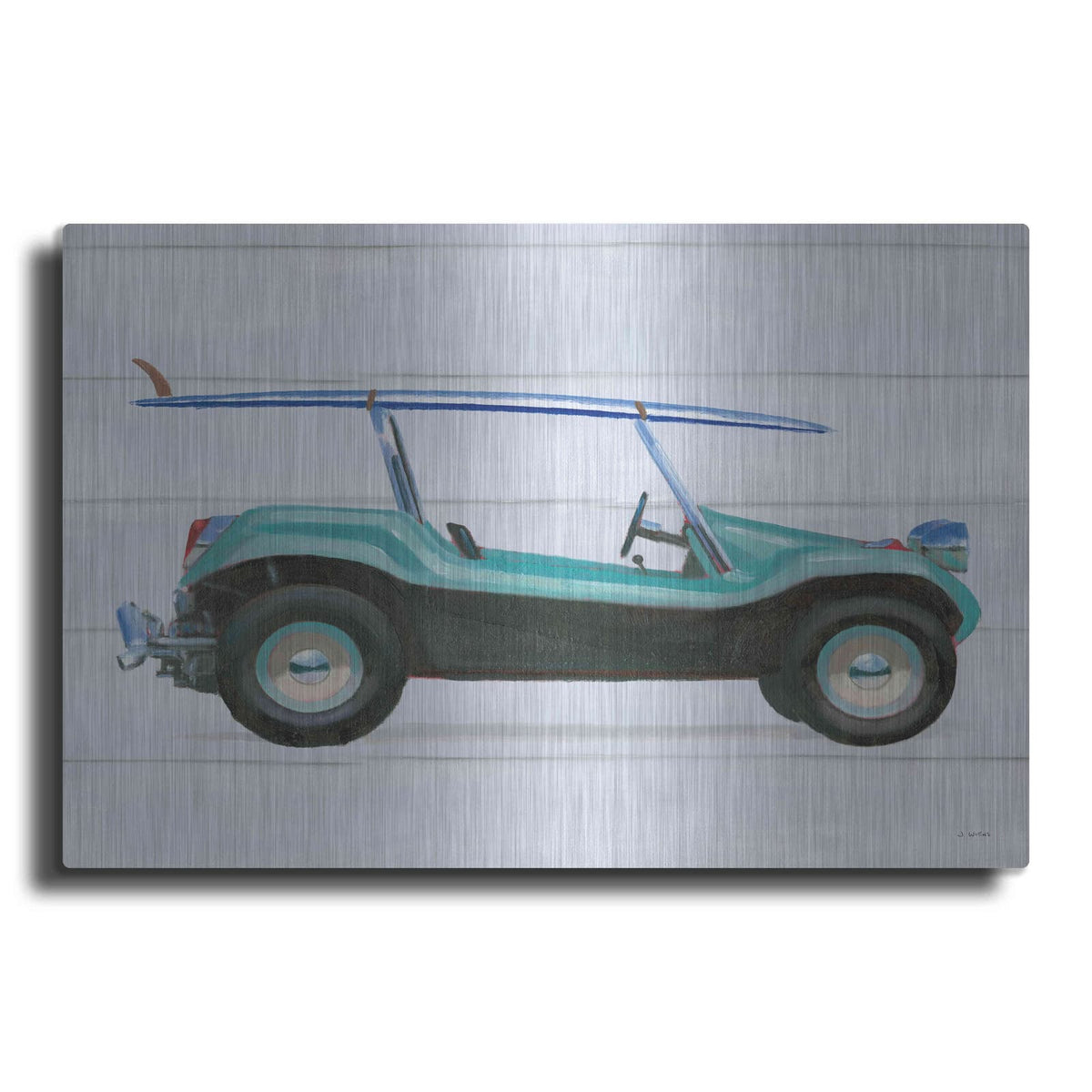 'Beach Ride IX' by James Wiens – Metal Wall Art