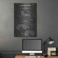 Luxe Metal Art 'Binocular Vintage Patent Blueprint' by Epic Portfolio, Metal Wall Art,24x36
